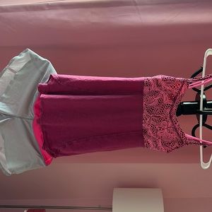 Ivivva tank top w lululemon short